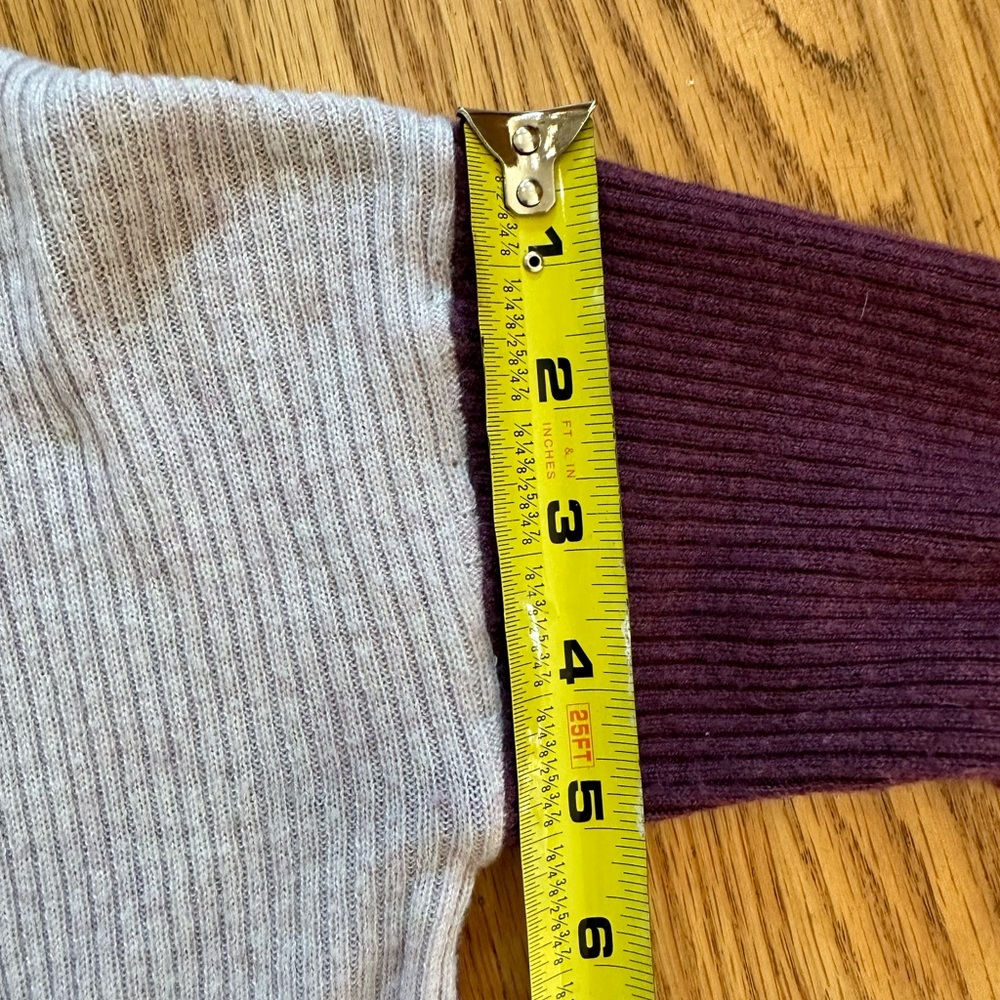 Smartwool | Colorblock Rib Sweater | XS - Picture 12 of 12